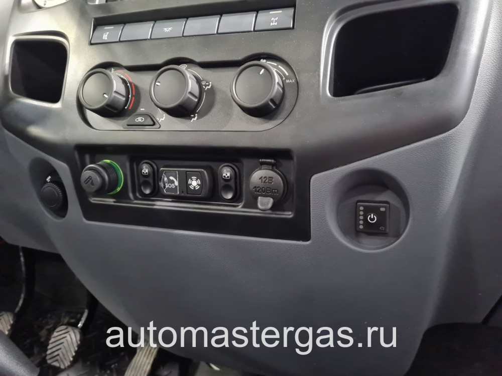 Монтаж ГБО на ГАЗ 231073 Соболь 2021 г., ГБО 4 поколения, пропан LANDI RENZO (Италия), двигатель 2.7л. 4 цилиндра