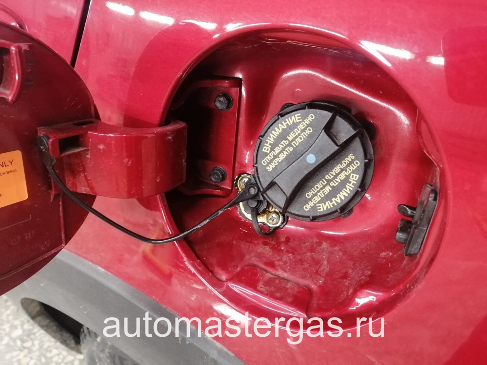Монтаж ГБО на Kia Rio 2021 г., ГБО 4 поколения, пропан LANDI RENZO (Италия), двигатель 1.6 л. 4 цилиндра